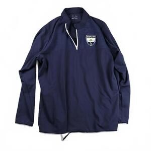 Embroidered Adidas Jacket Mens 2XL Climashield Golf Pulover Athletic Quarter Zip